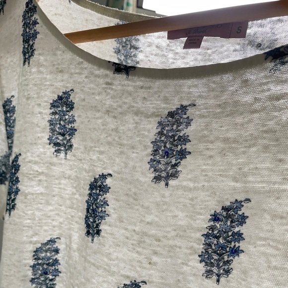 Calypso lightweight patterned tee shirt. - Picture 5 of 5